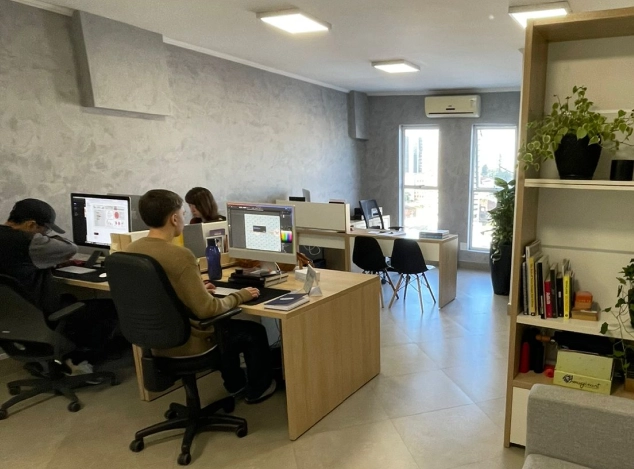 Foto interna do escritório da Mundo sa